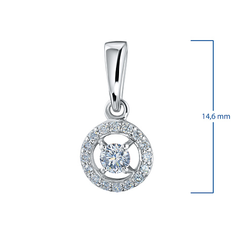 Подвеска из серебра