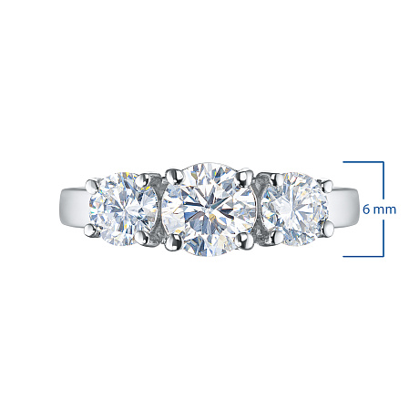 Классическое кольцо из комбинированного золота