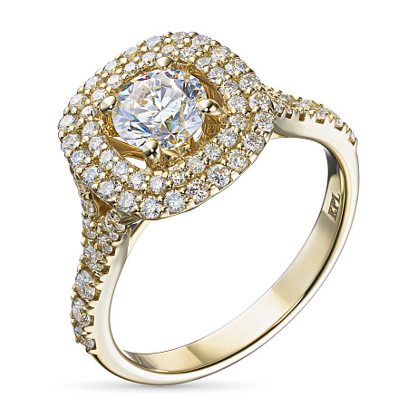 Кольцо из желтого золота