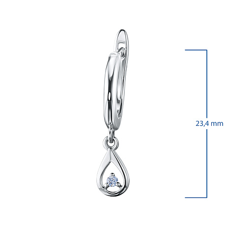Серьги из серебра