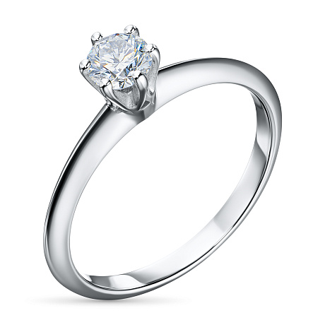 Помолвочное кольцо из комбинированного золота