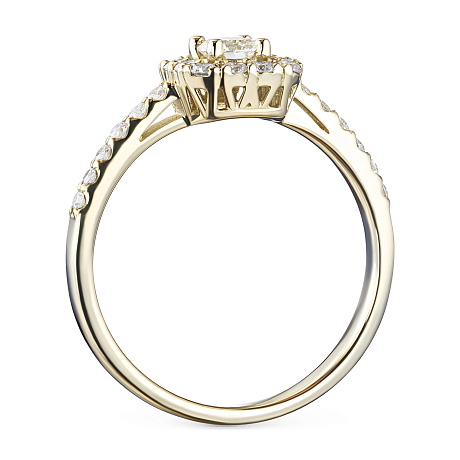 Кольцо из желтого золота