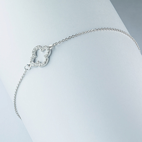 Браслет из белого золота