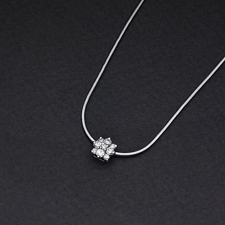 Подвеска из белого золота