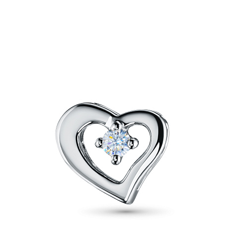 Подвеска из белого золота