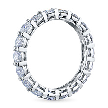 Кольцо из белого золота c бриллиантами