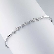 Браслет из белого золота c бриллиантами