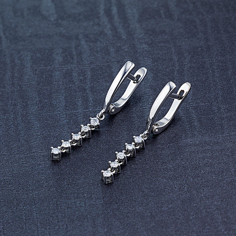 Серьги из серебра