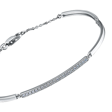 Браслет из белого золота