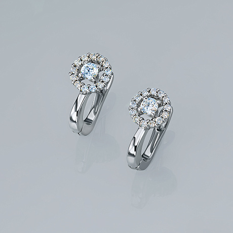 Серьги из серебра