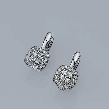 Серьги из серебра