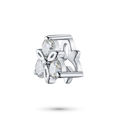 Подвеска из комбинированного золота с бриллиантами