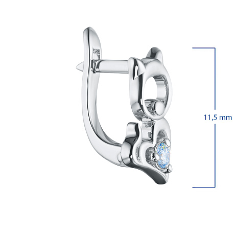 Серьги из серебра