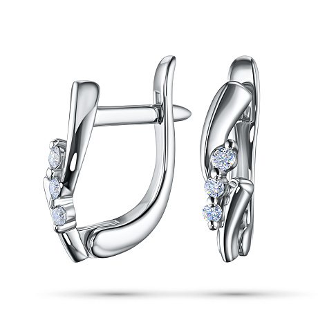 Серьги из серебра