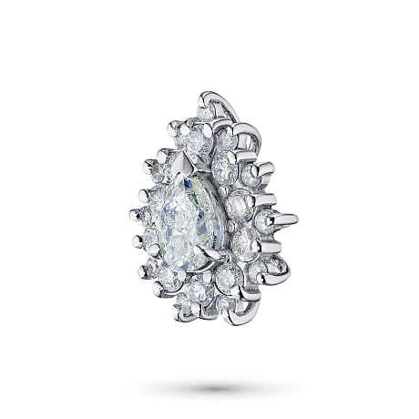 Подвеска из белого золота