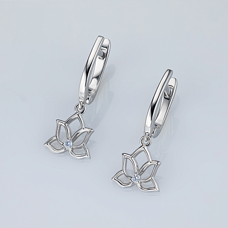 Серьги из серебра