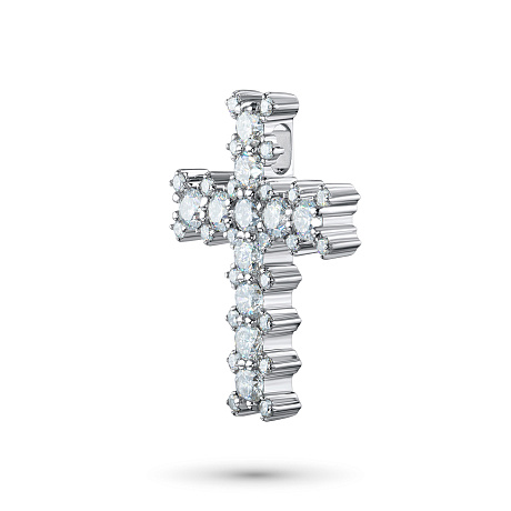 Подвеска из белого золота