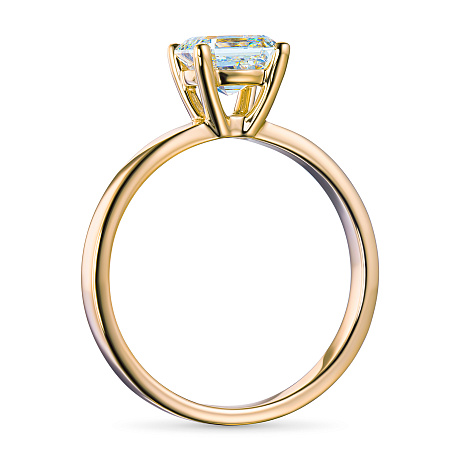 Кольцо из желтого золота