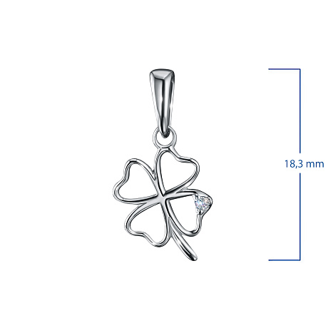 Подвеска из серебра