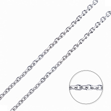 Цепь из белого золота