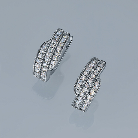 Серьги из серебра