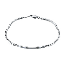 Браслет из белого золота c бриллиантами