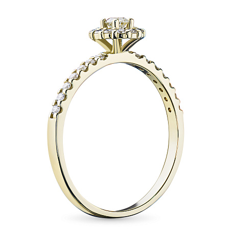 Кольцо из желтого золота