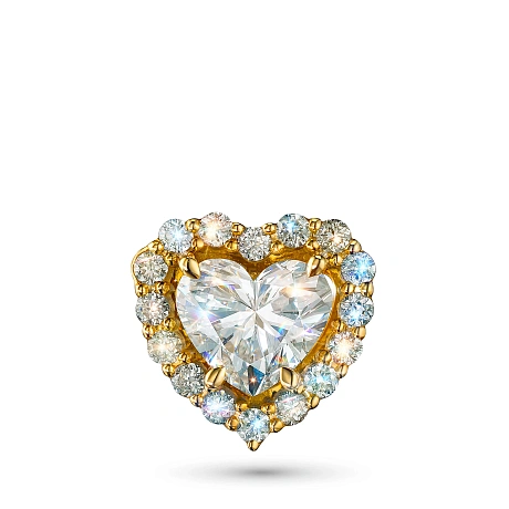 Подвеска из желтого золота