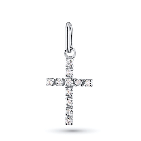 Подвеска из белого золота