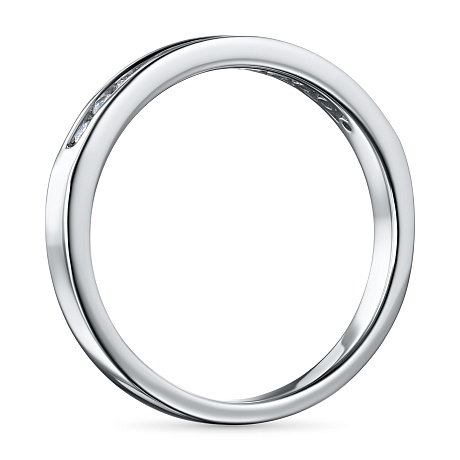 Кольцо из белого золота