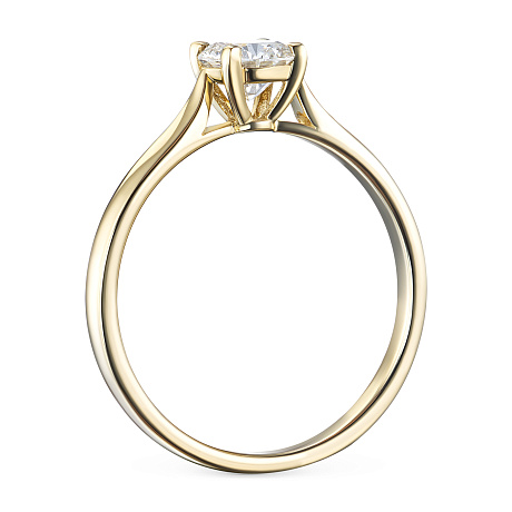 Кольцо из желтого золота