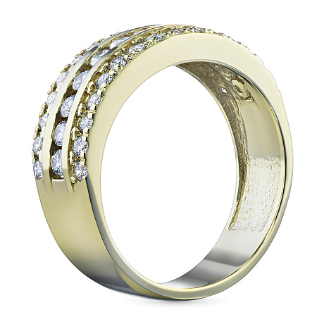 Кольцо из желтого золота