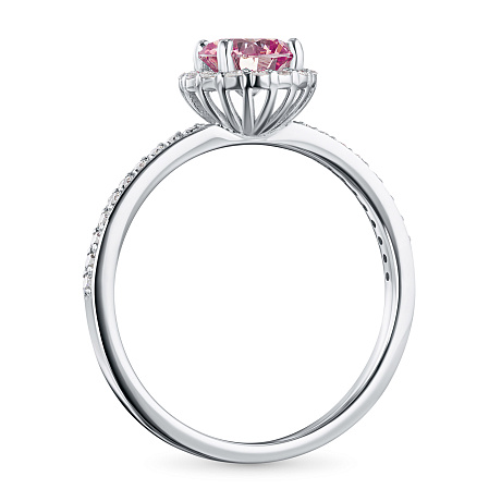 Кольцо из белого золота