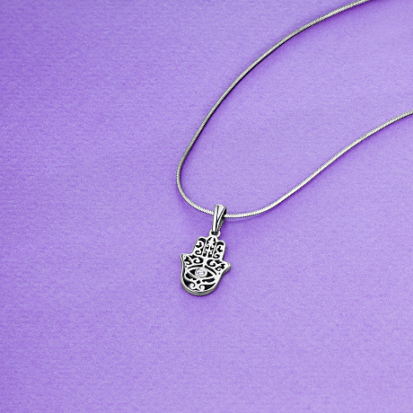 Подвеска из белого золота