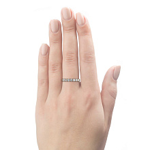 Кольцо из желтого золота c бриллиантами