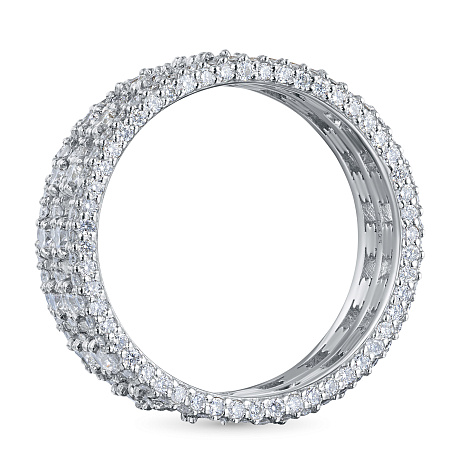 Кольцо из белого золота