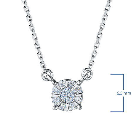 Колье из серебра