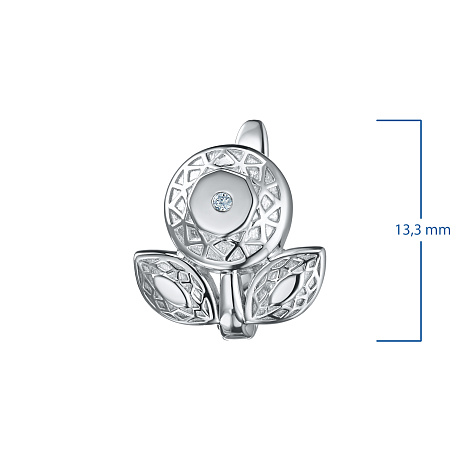 Серьги из серебра