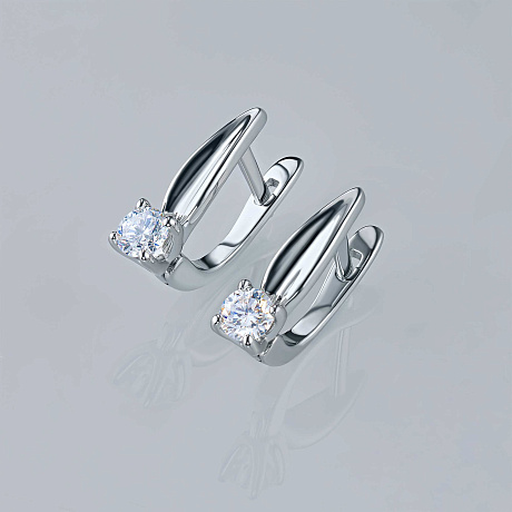 Серьги из серебра