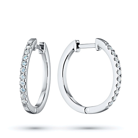 Серьги из серебра