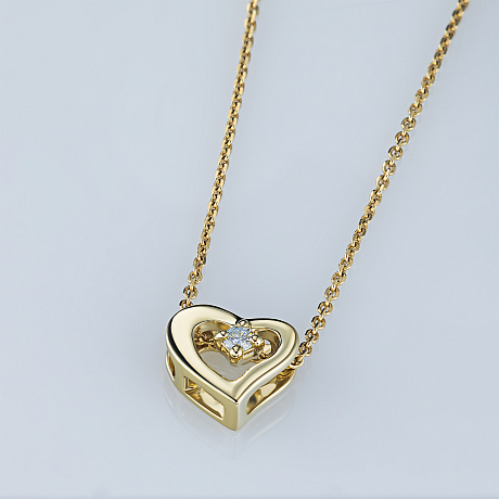 Подвеска из желтого золота