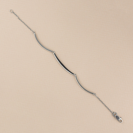 Браслет из белого золота