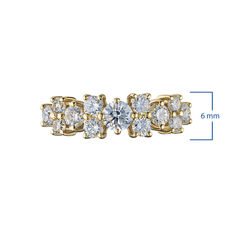 Кольцо из желтого золота