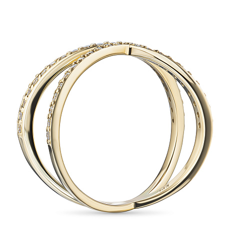 Кольцо из желтого золота