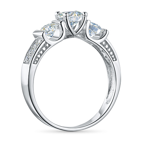 Классическое кольцо из комбинированного золота