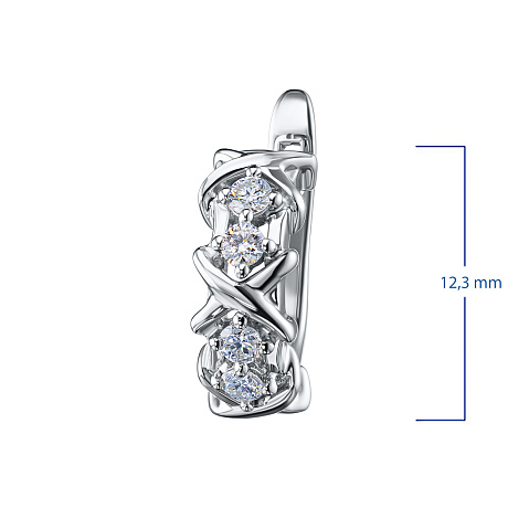 Серьги из серебра
