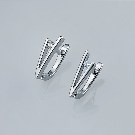 Серьги из серебра