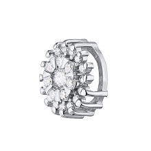 Подвеска из белого золота c бриллиантами