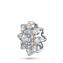 Подвеска из белого золота c бриллиантами