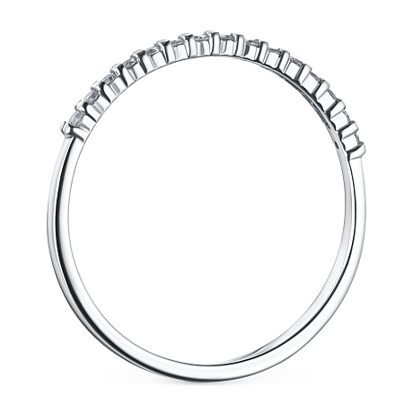 Кольцо из белого золота